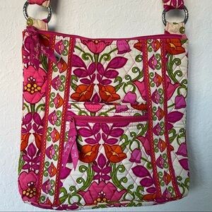 Vera‎ Bradley Hipster Crossbody in Lilli Bell/ Easter Tulips